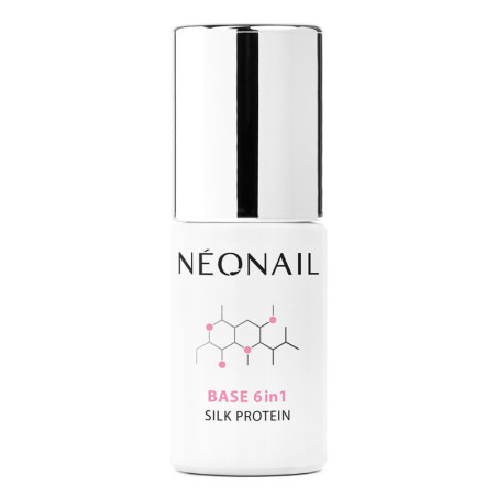 UV Nagellack 7,2 ml - Base 6in1 Silk Protein