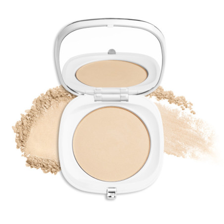 Intense Serum Satin Pressed Powder: TRANSPARENT