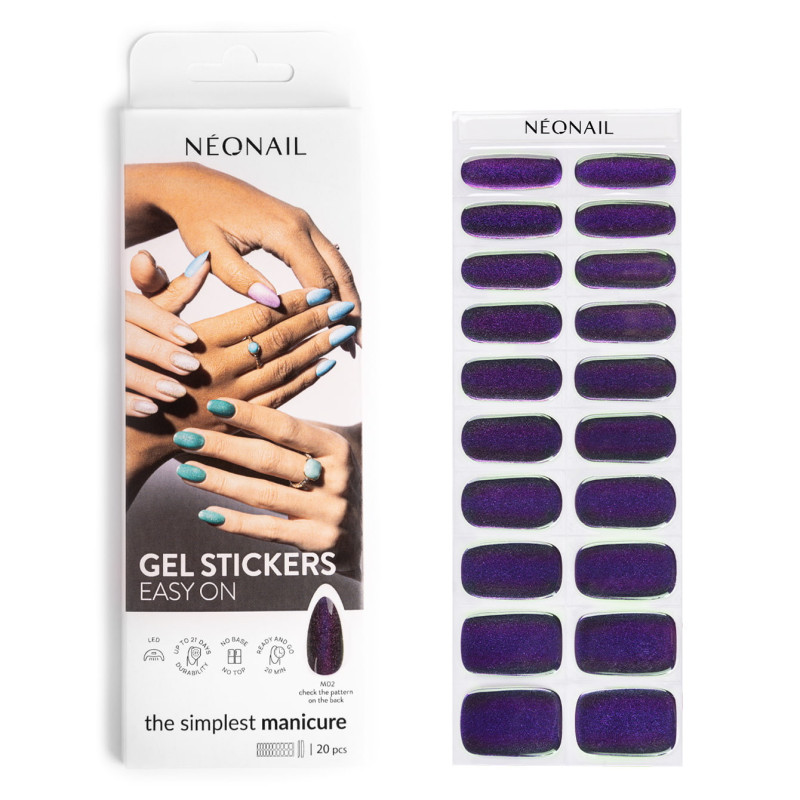 GEL STICKERS EASY ON M02 Violett- kaufen GEL STICKERS EASY ON M02 Violett- kaufen
