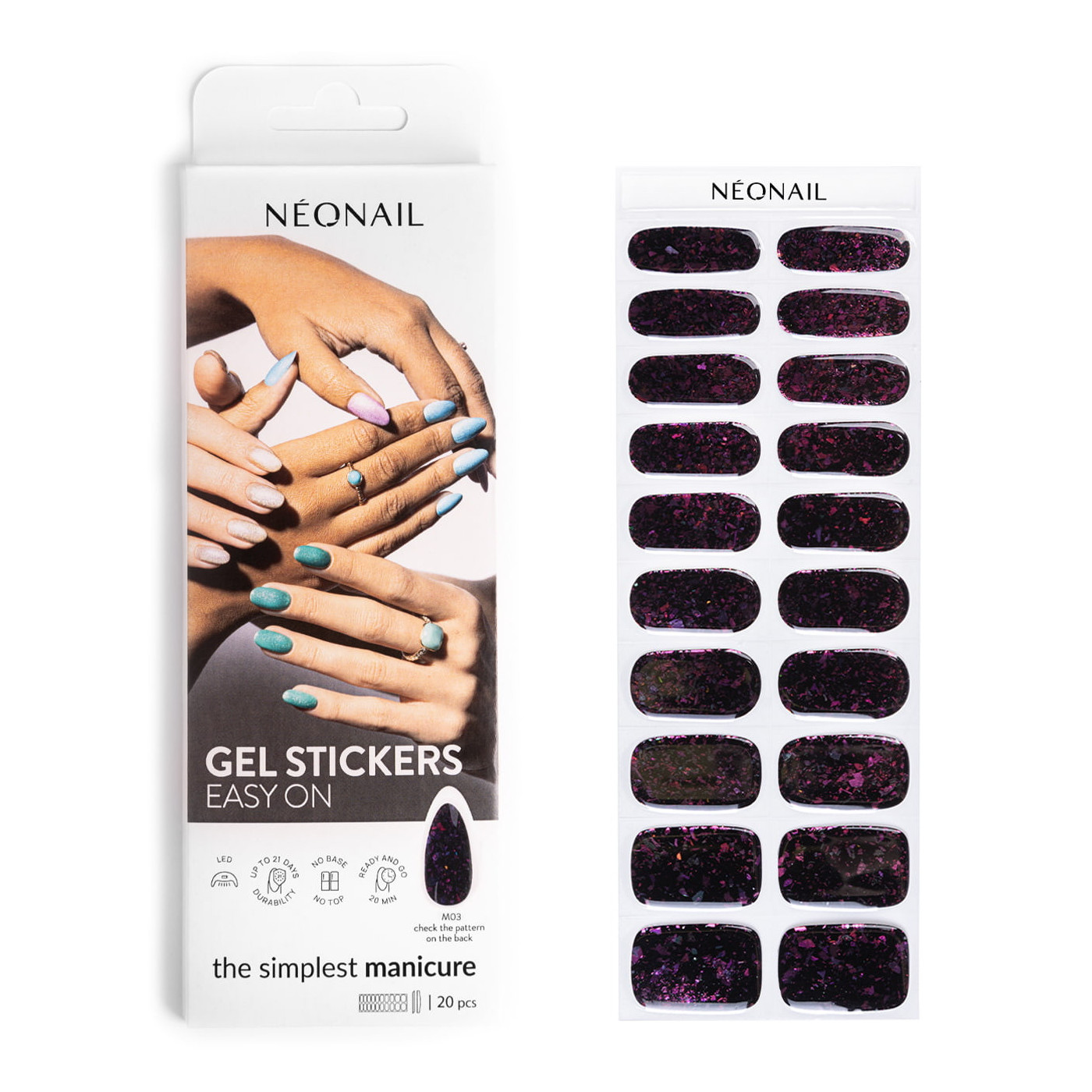 GEL STICKERS EASY ON M03 Schwarz- kaufen GEL STICKERS EASY ON M03 Schwarz- kaufen