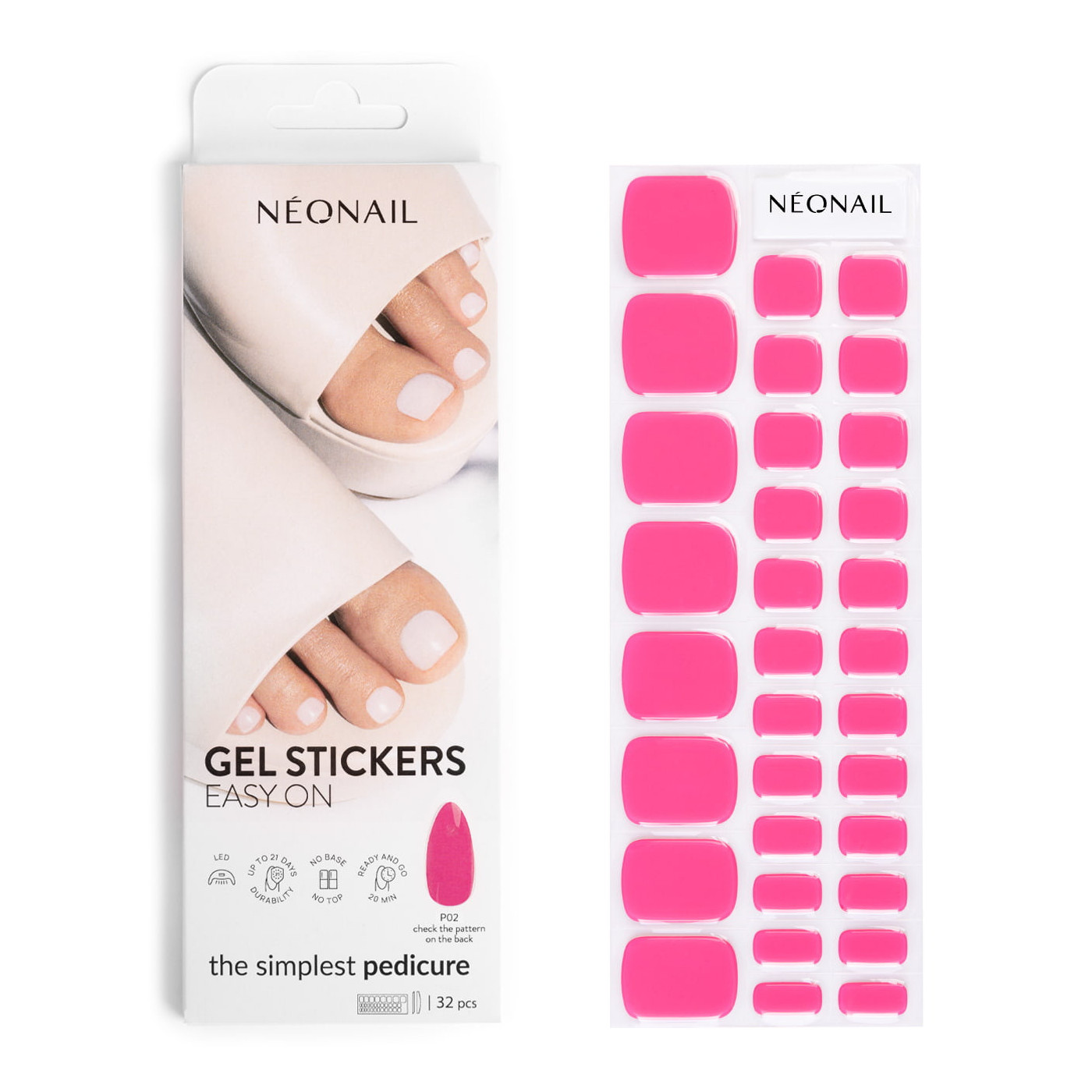 GEL STICKERS EASY ON P02 Rosa- kaufen GEL STICKERS EASY ON P02 Rosa- kaufen