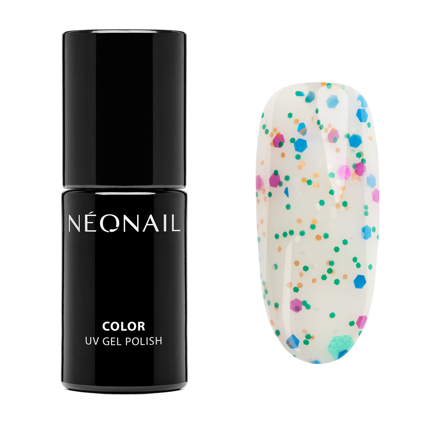 UV Nagellack 7,2 ml - Champion's Confetti UV Nagellack 7,2 ml - Champion's Confetti