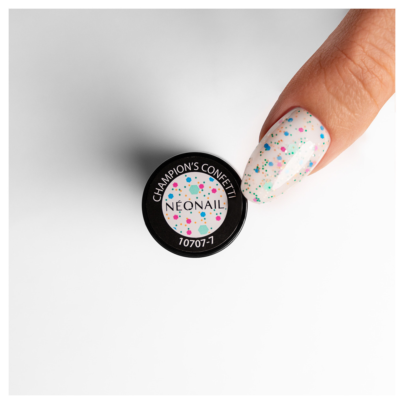 UV Nagellack 7,2 ml - Champion's Confetti UV Nagellack 7,2 ml - Champion's Confetti