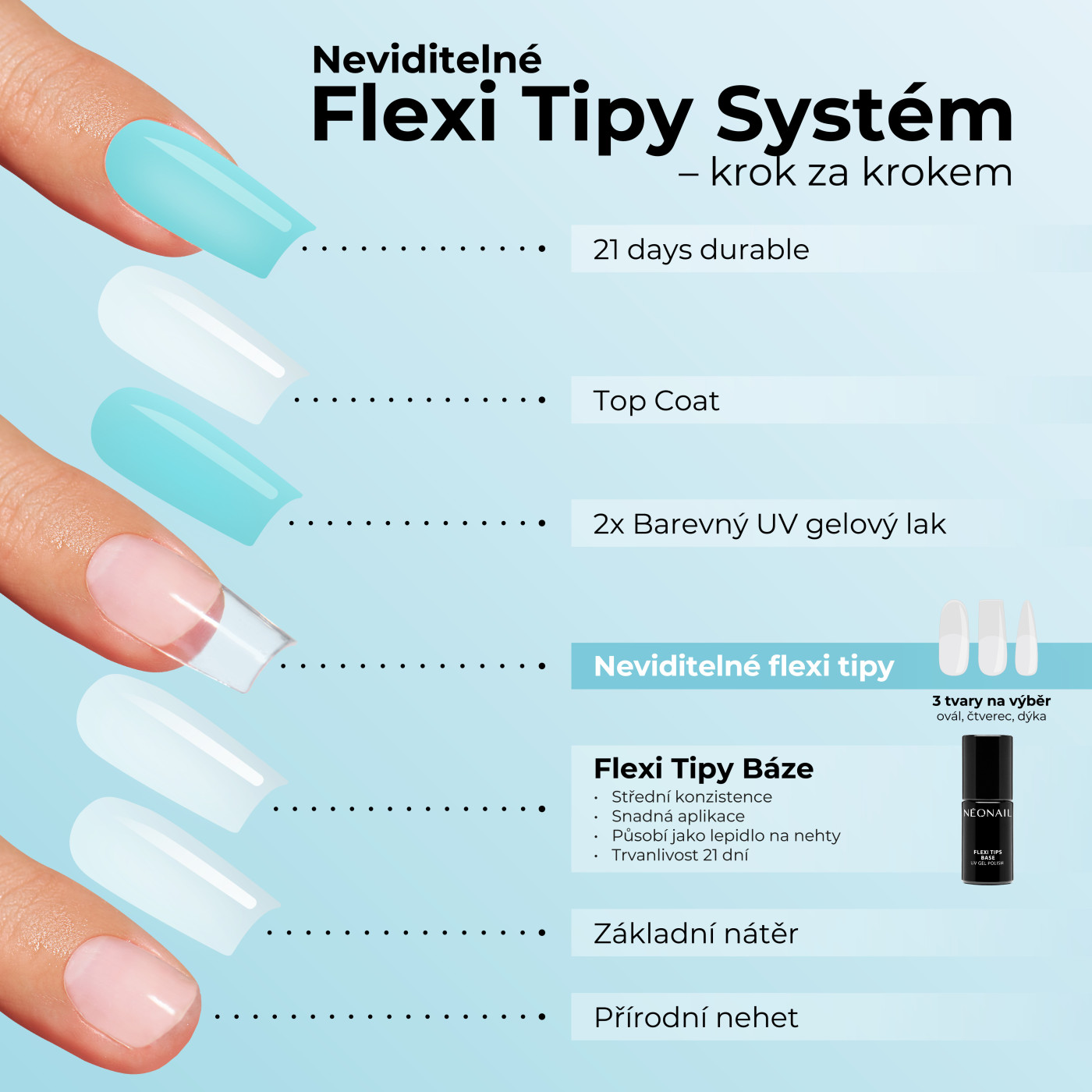 Invisible Flexi Tips 01 Clear Oval kaufen Invisible Flexi Tips 01 Clear Oval kaufen