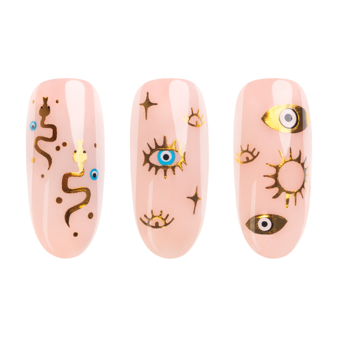 Nail Stickers Boho Gold Nail Stickers Boho Gold