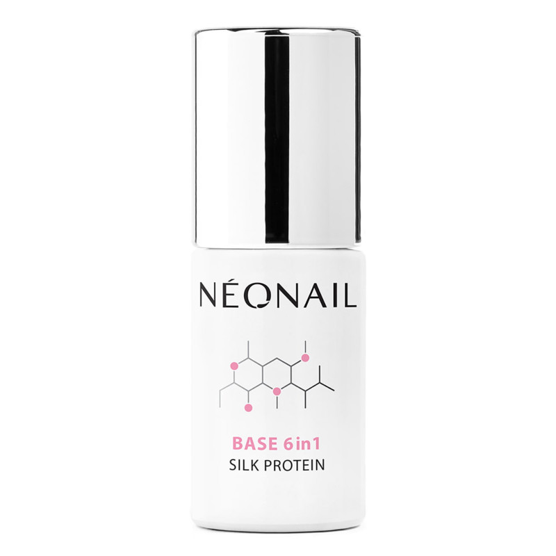 UV Nagellack 7,2 ml - Base 6in1 Silk Protein UV Nagellack 7,2 ml - Base 6in1 Silk Protein