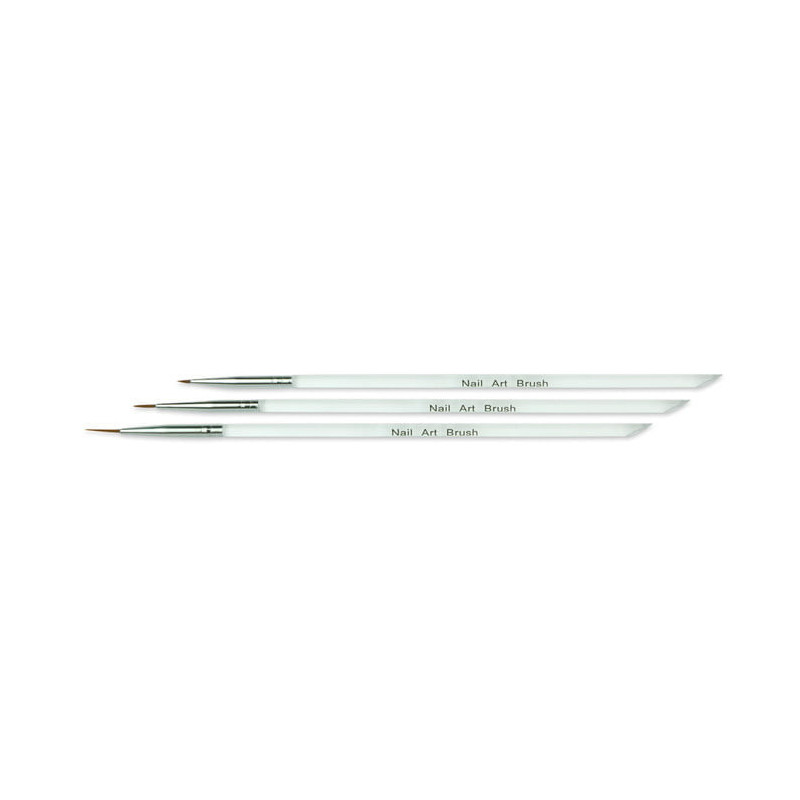 Nail Art Pinsel Set – 3 Stück kaufen Nail Art Pinsel Set – 3 Stück kaufen