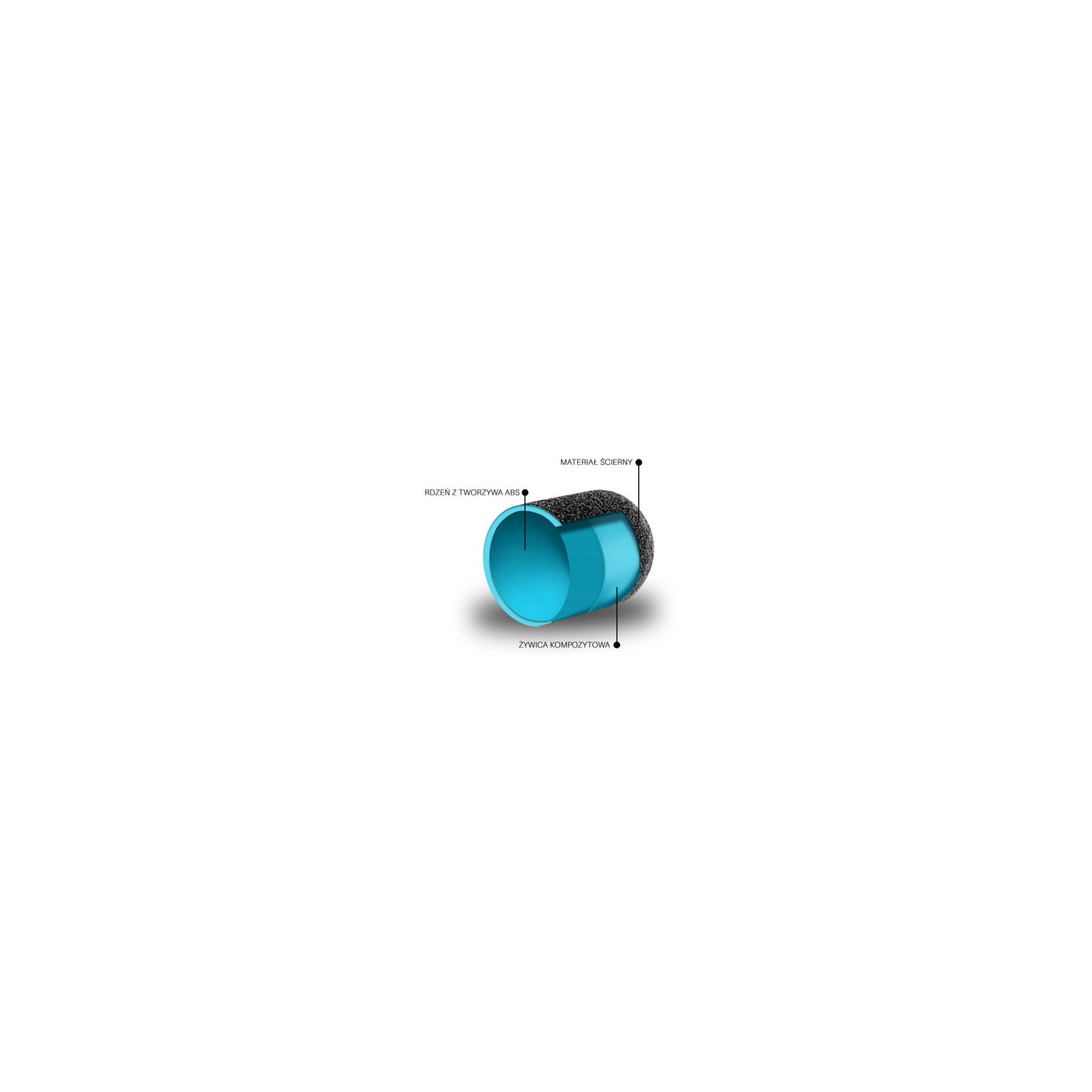 Runde Schleifkappe ABS Grey 13 mm 220 kaufen Runde Schleifkappe ABS Grey 13 mm 220 kaufen