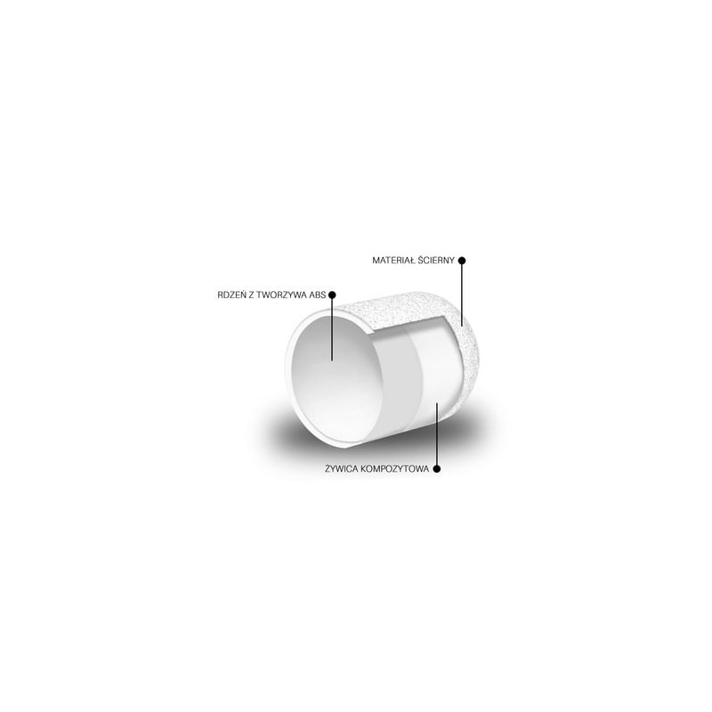 Runde Schleifkappe ABS White 13 mm 60 kaufen Runde Schleifkappe ABS White 13 mm 60 kaufen