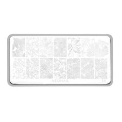 Stamping Platte 14 mit tropischem Blattmuster kaufen Stamping Platte 14 mit tropischem Blattmuster kaufen