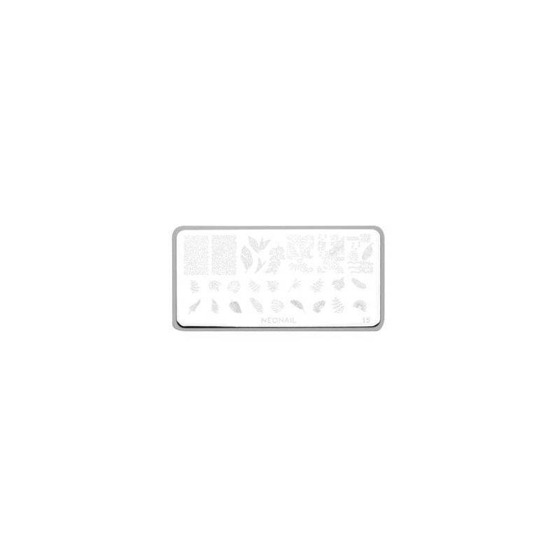 Stamping Platte 15 mit Blattmotiven kaufen Stamping Platte 15 mit Blattmotiven kaufen