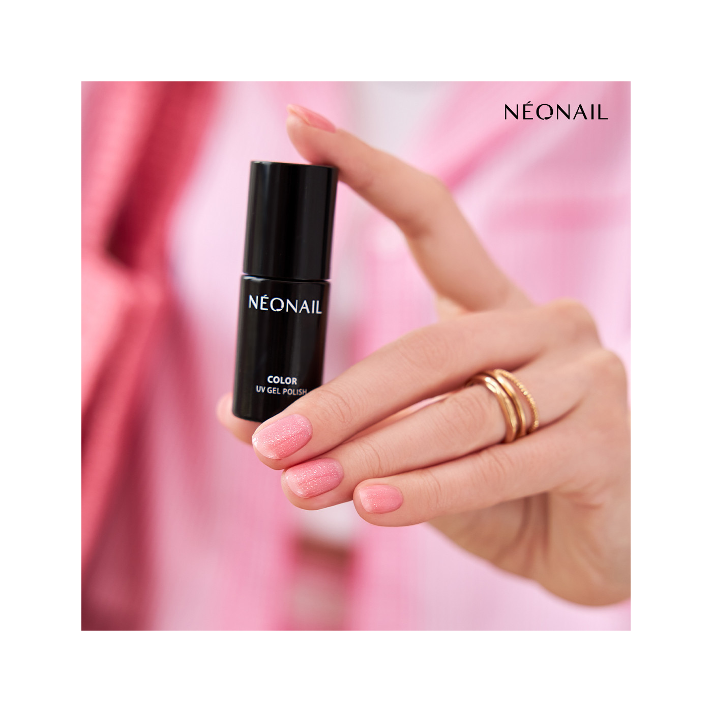 UV Nagellack 7,2 ml - Gleaming Pink UV Nagellack 7,2 ml - Gleaming Pink