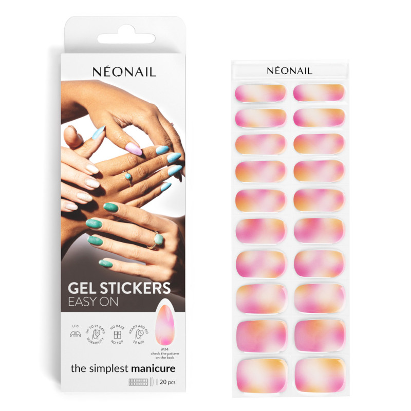 GEL STICKERS EASY ON M14 GEL STICKERS EASY ON M14