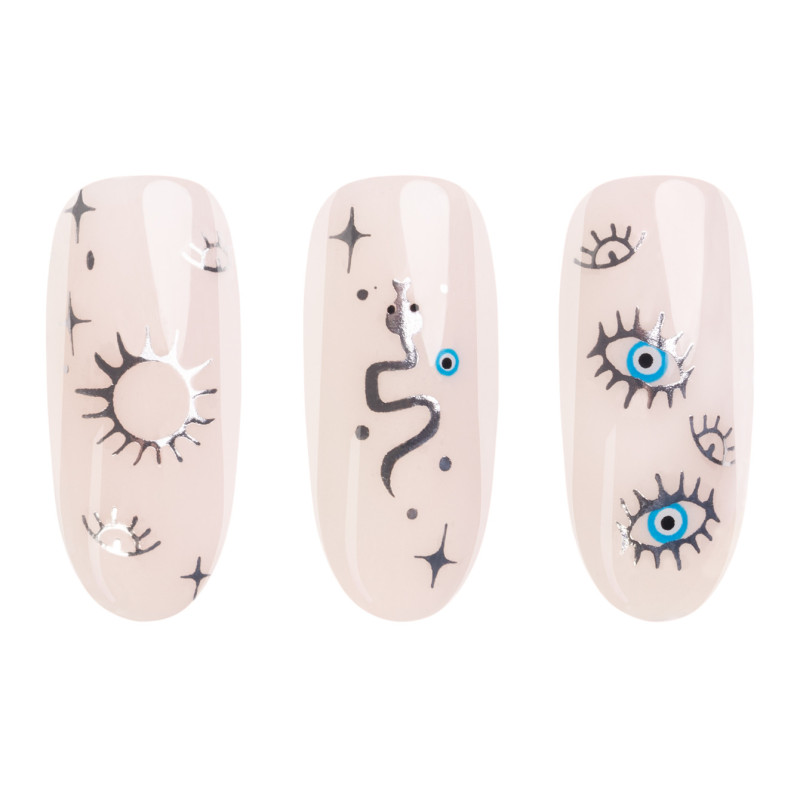 Nail Stickers Boho Silver Nail Stickers Boho Silver