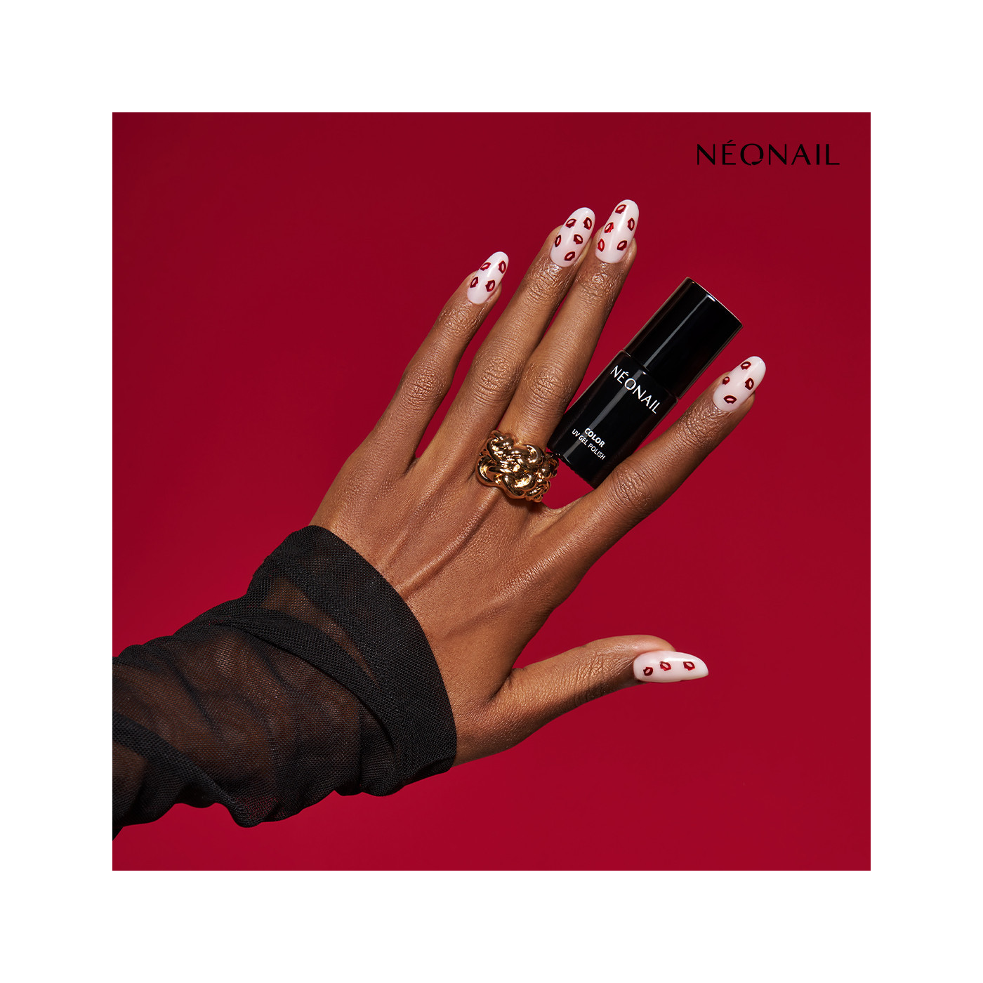 UV Nagellack 7,2 ml – Don't Talk. Just Kiss. UV Nagellack 7,2 ml – Don't Talk. Just Kiss.