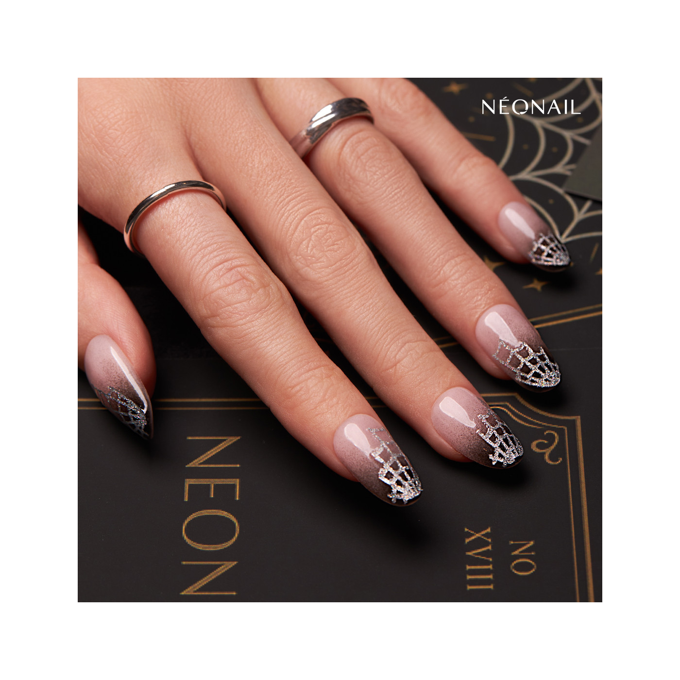 Nail Sticker 04 SPIDER WEBS