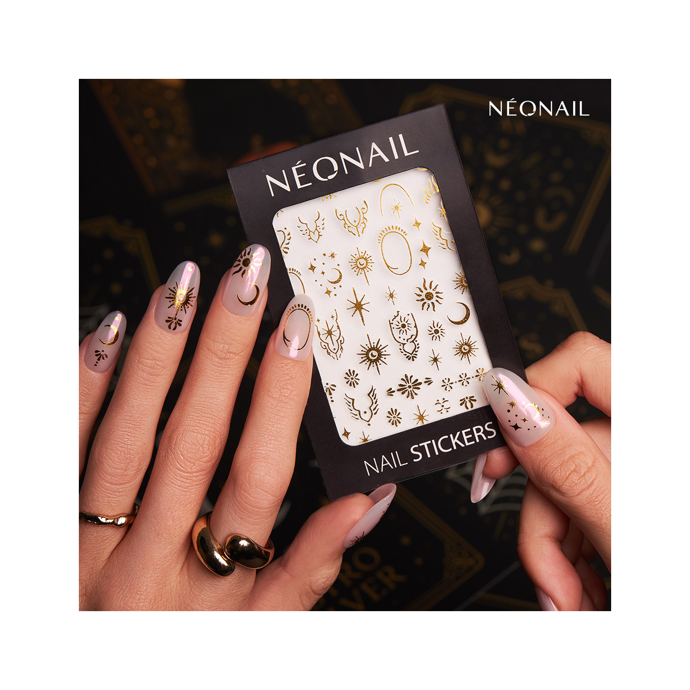 Nail Sticker 06 ASTRO GOLD