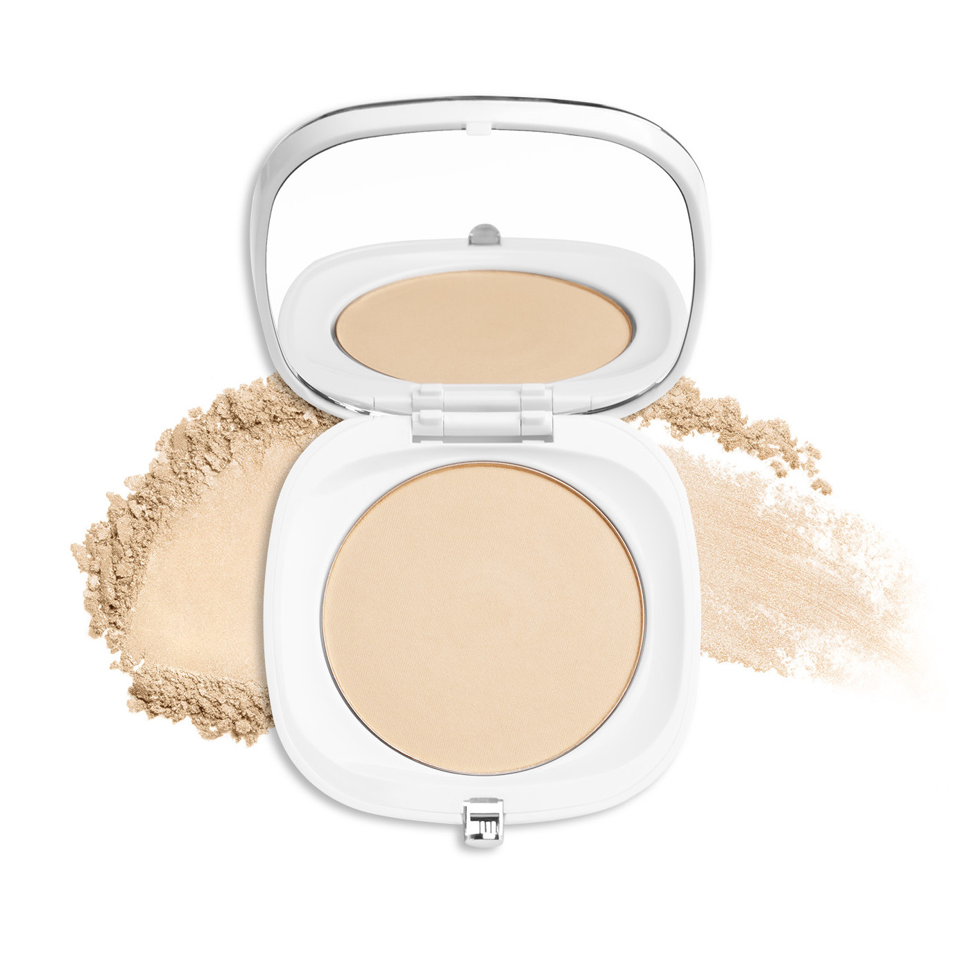 Intense Serum Satin Pressed Powder: TRANSPARENT