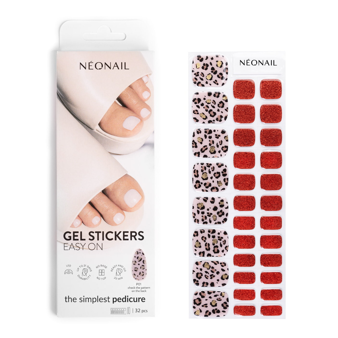 GEL STICKERS EASY ON P01 Rosa, Rot- kaufen GEL STICKERS EASY ON P01 Rosa, Rot- kaufen