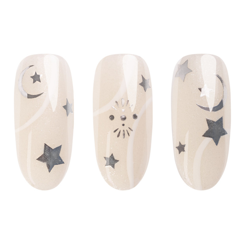 Nail Sticker 05 ASTRO SILVER Nail Sticker 05 ASTRO SILVER