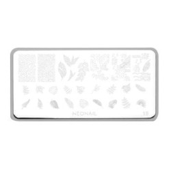 Stamping Platte 15 mit Blattmotiven kaufen Stamping Platte 15 mit Blattmotiven kaufen