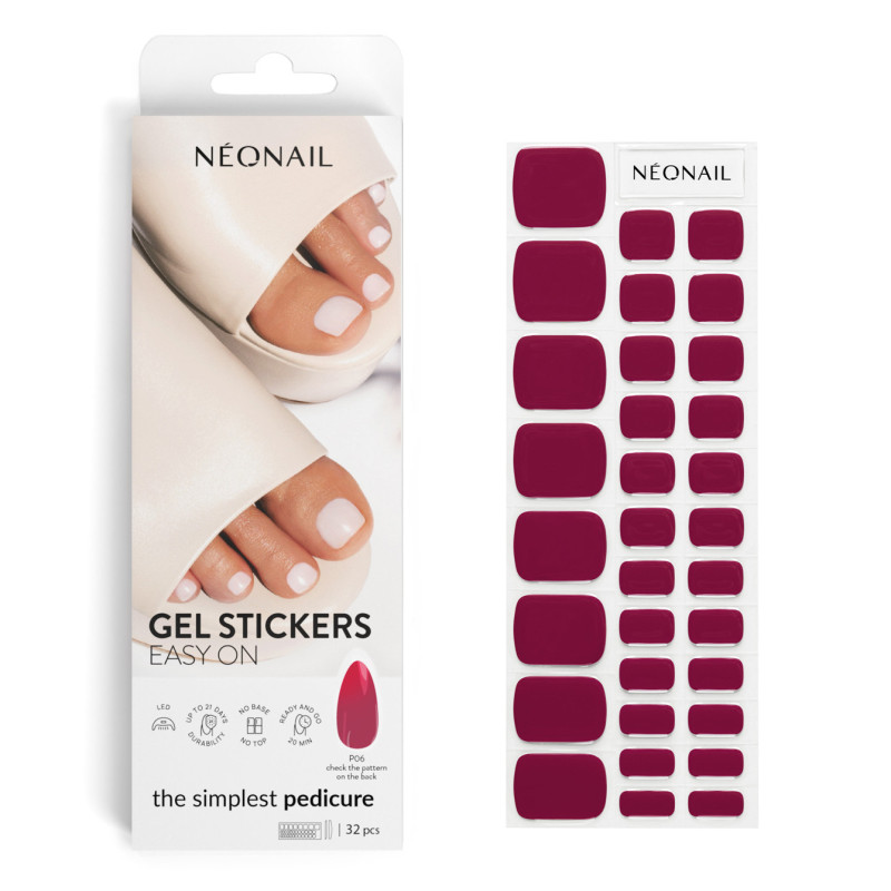 GEL STICKERS EASY ON P06 GEL STICKERS EASY ON P06