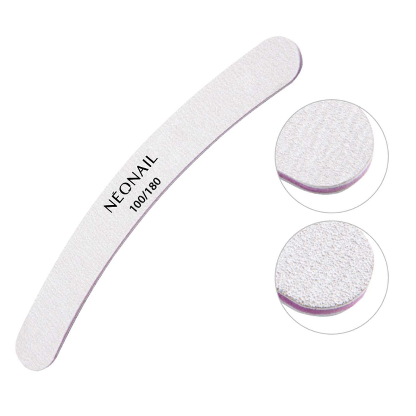 Nagelfeile grau gebogen 100/180 NEONAIL kaufen