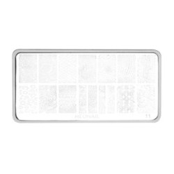 Stamping Platte 11 mit Tiermustern im Safari Look kaufen Stamping Platte 11 mit Tiermustern im Safari Look kaufen