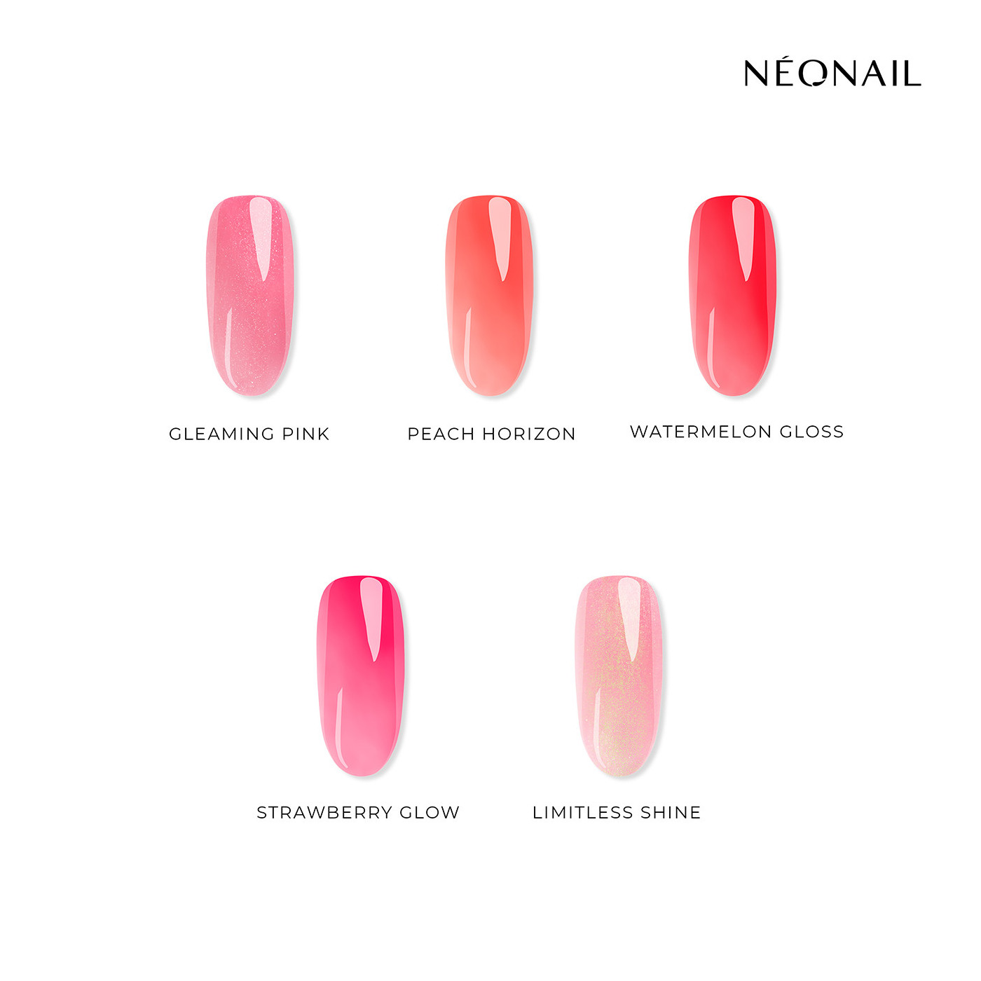 UV Nagellack 7,2 ml - Strawberry Glow