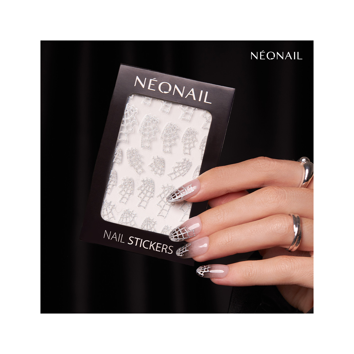 Nail Sticker 04 SPIDER WEBS Nail Sticker 04 SPIDER WEBS