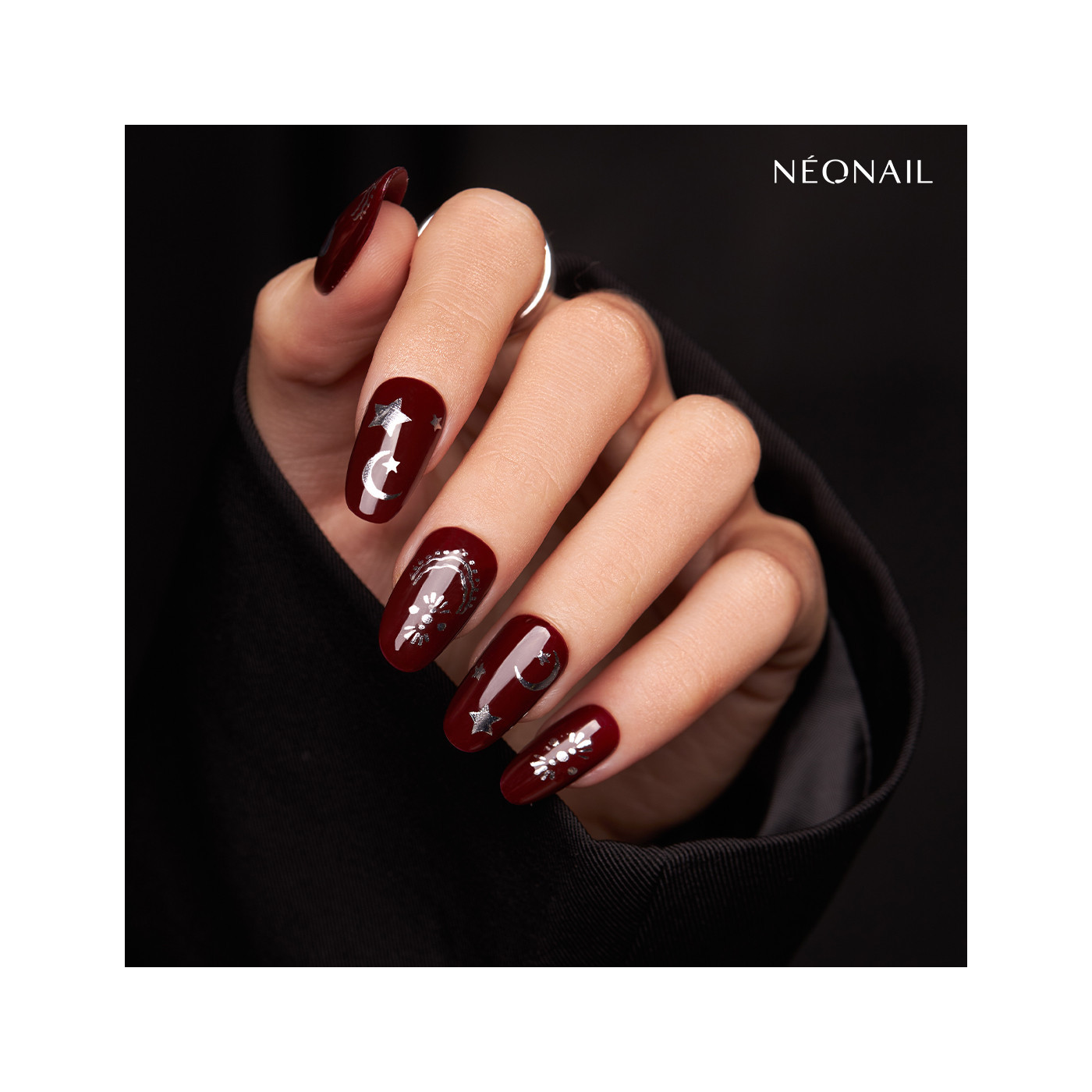 Nail Sticker 05 ASTRO SILVER Nail Sticker 05 ASTRO SILVER