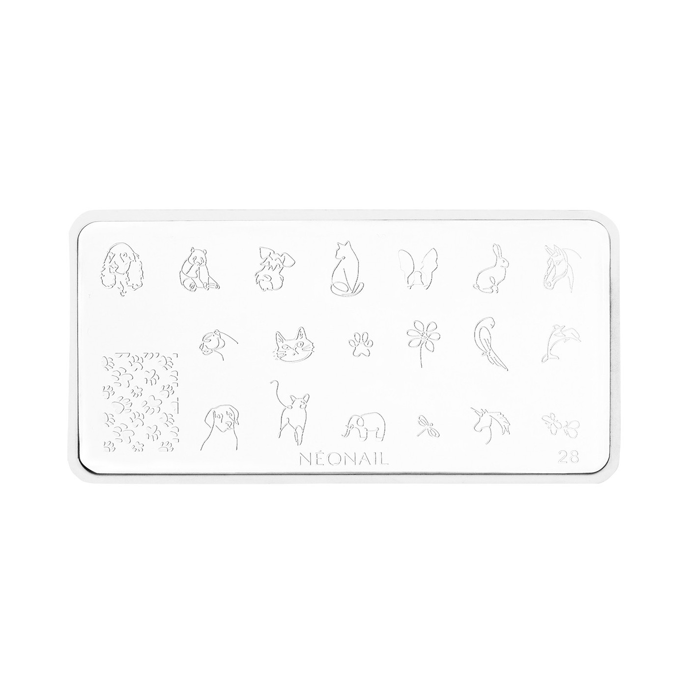 Stamping plate 28 Stamping plate 28