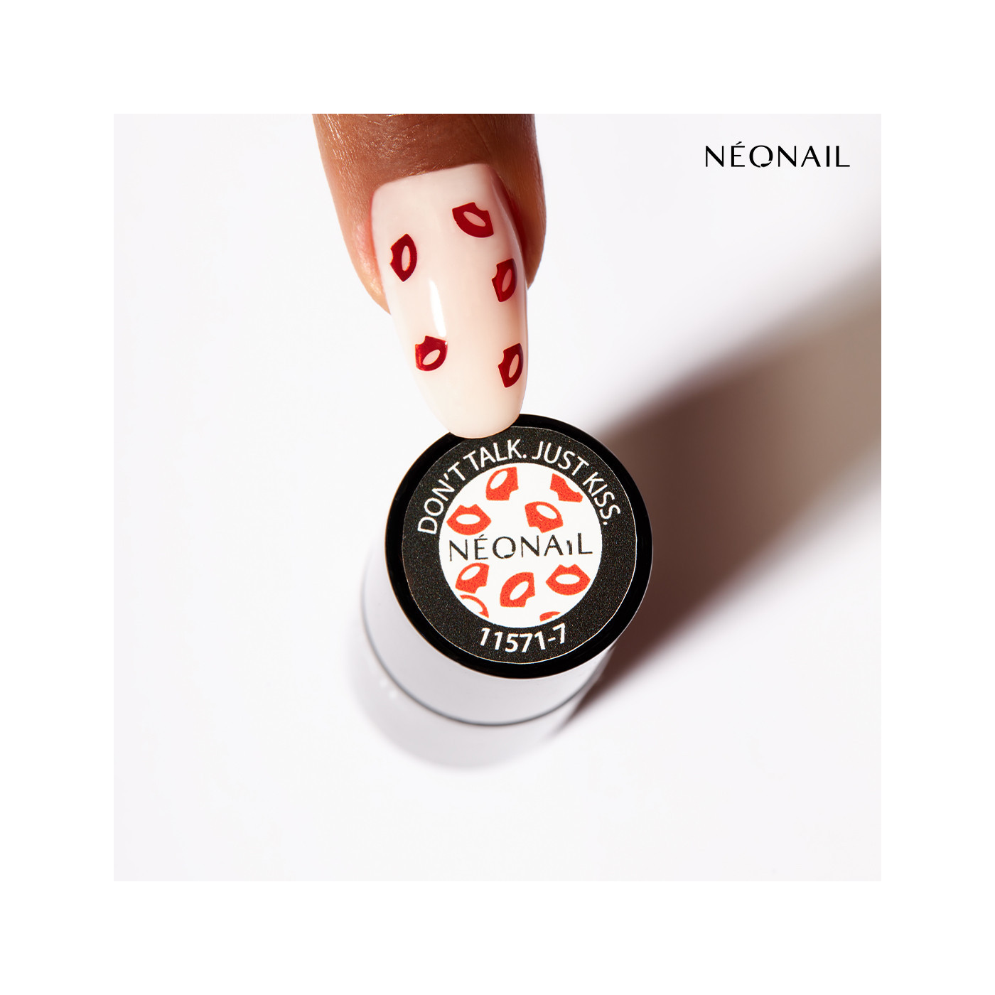 UV Nagellack 7,2 ml – Don't Talk. Just Kiss. UV Nagellack 7,2 ml – Don't Talk. Just Kiss.