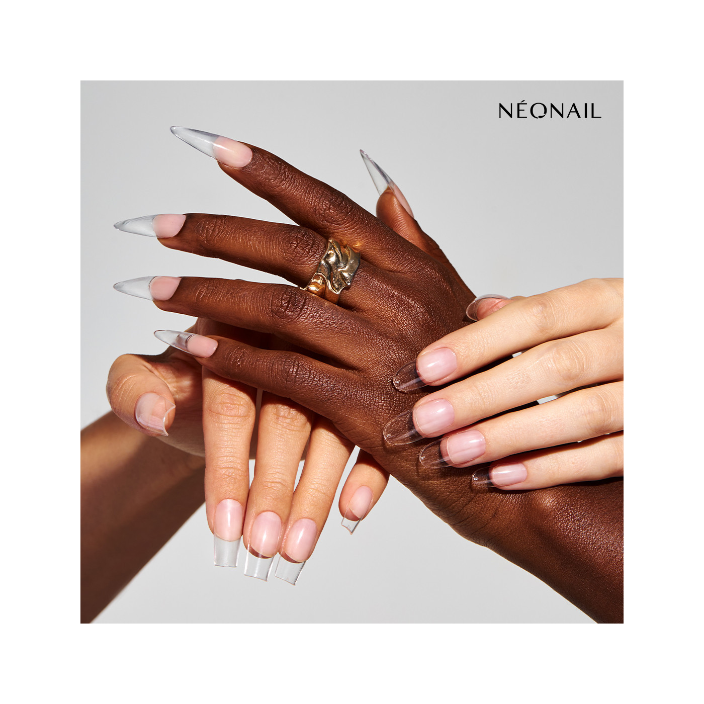 Invisible Flexi Tips 02 Clear Square kaufen