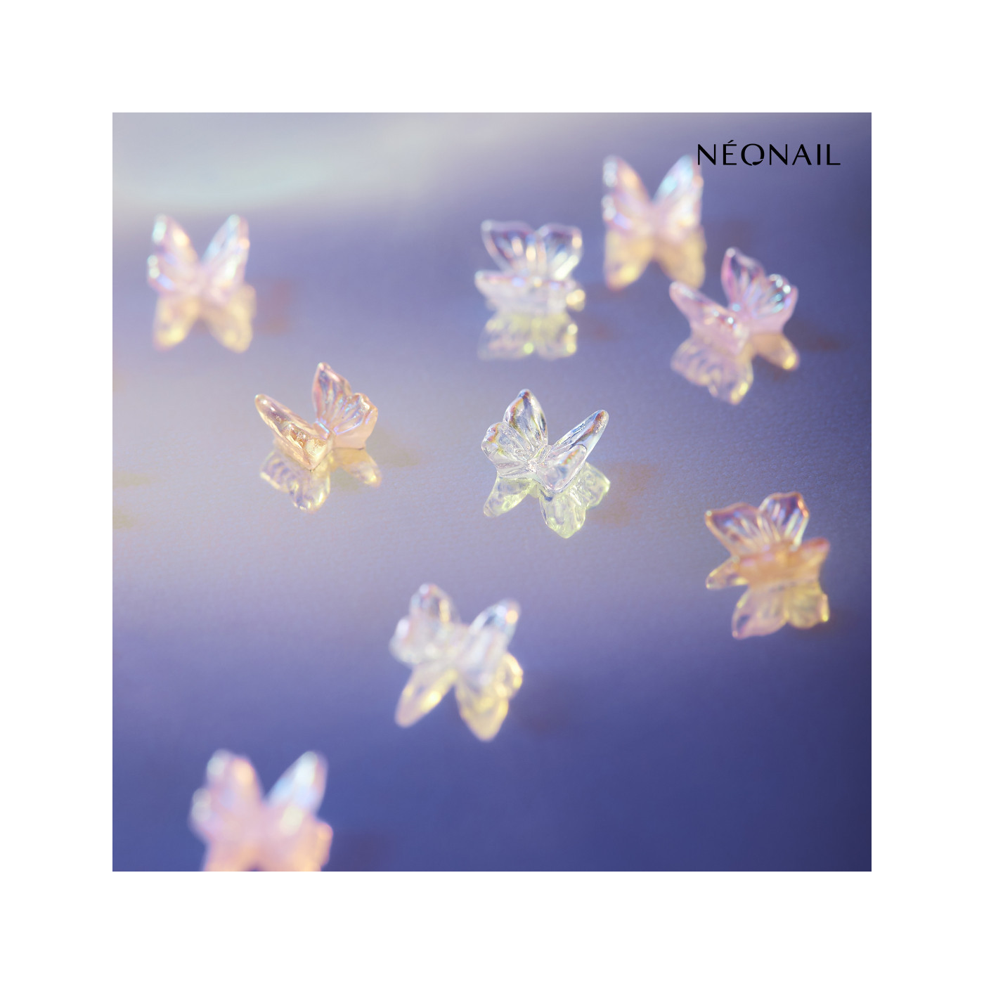 3D Butterfly Nail Art