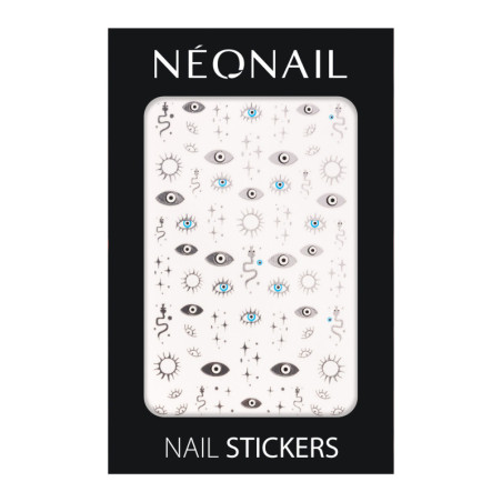 Nail Stickers Boho Silver
