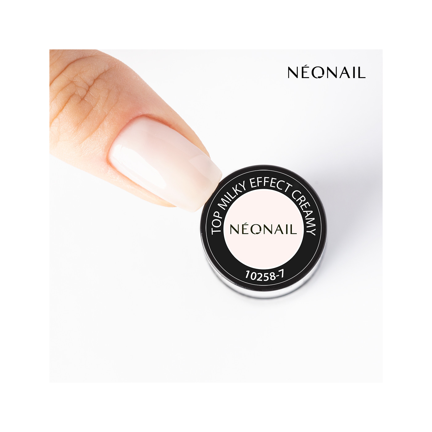 UV Nagellack wei&szlig;- Top Milky Effect Creamy kaufen