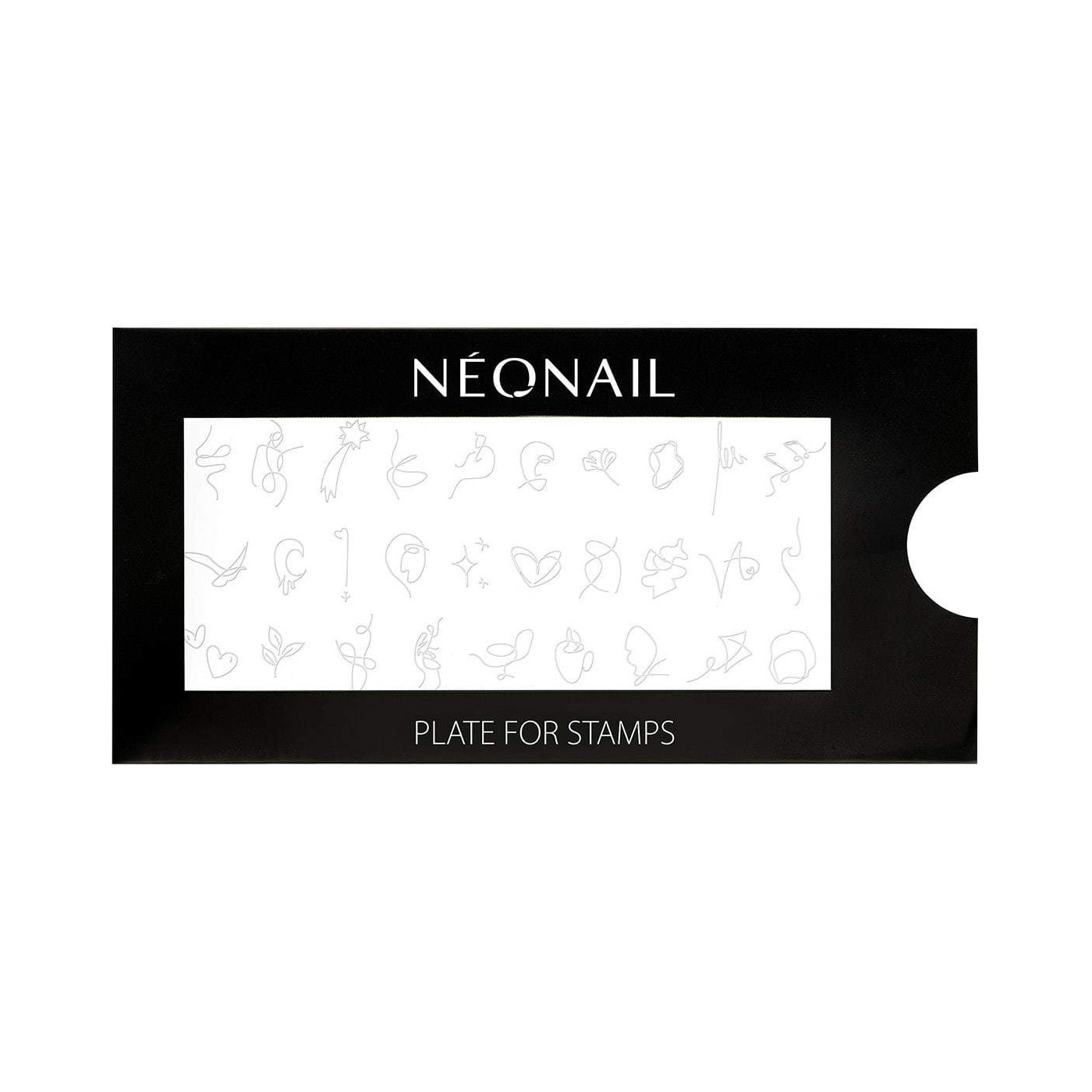 Stempelschablone f&uuml;r Nageldesign 25