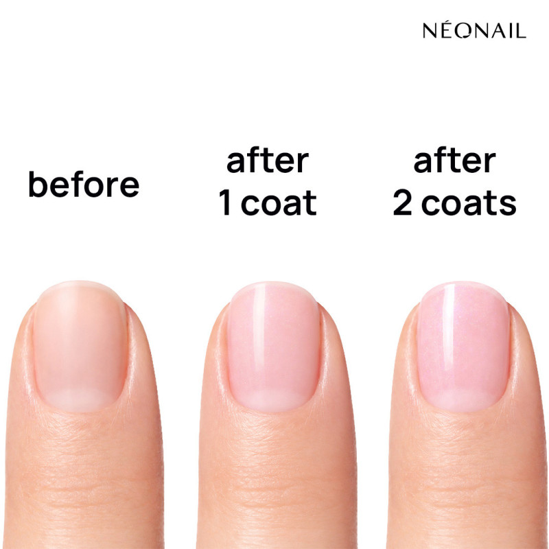 Rescue Glow Tint 3in1 Nail Conditioner Glitter Rose