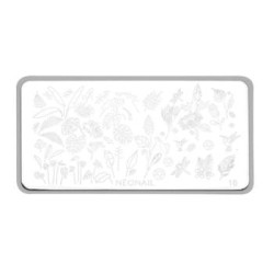 Stempelschablone f&uuml;r Nageldesign 16 mit Sommermotiven kaufen