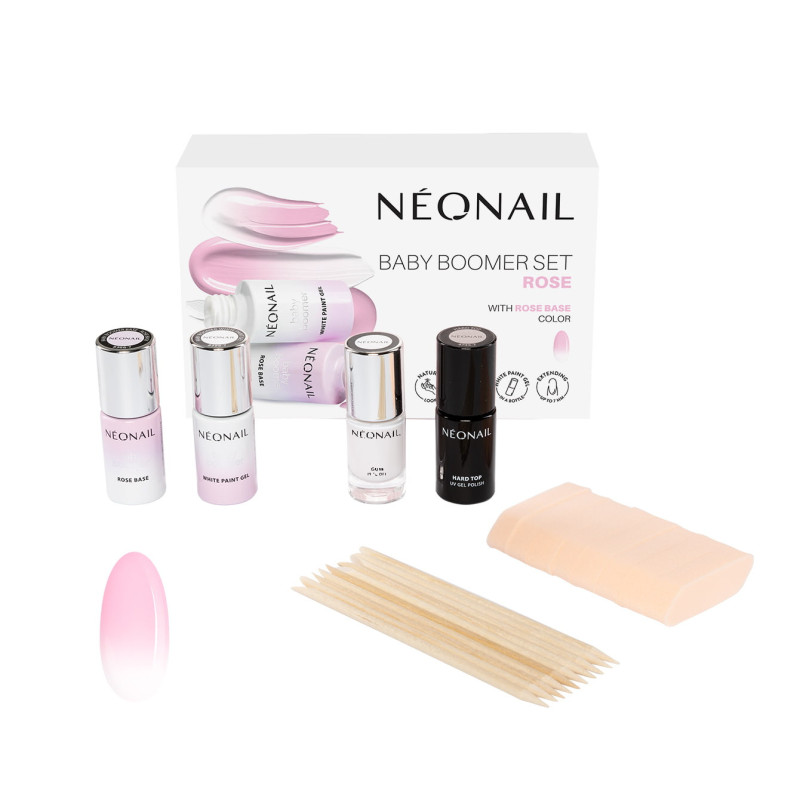 UV Nageldesign Baby Boomer Set ROSE kaufen UV Nageldesign Baby Boomer Set ROSE kaufen