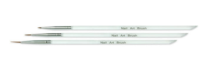 Neonail Nail Art Brushes Pinselset Für Nägel 3 St. - Image 3