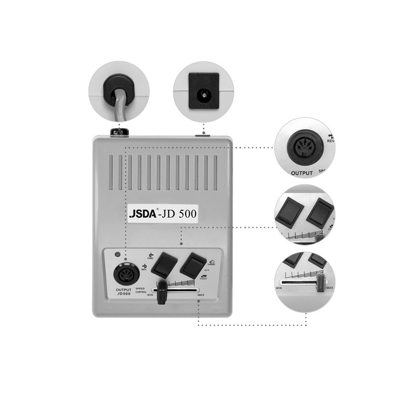 Nagelfräser JSDA Nail Drill JD 500 Silver kaufen Nagelfräser JSDA Nail Drill JD 500 Silver kaufen