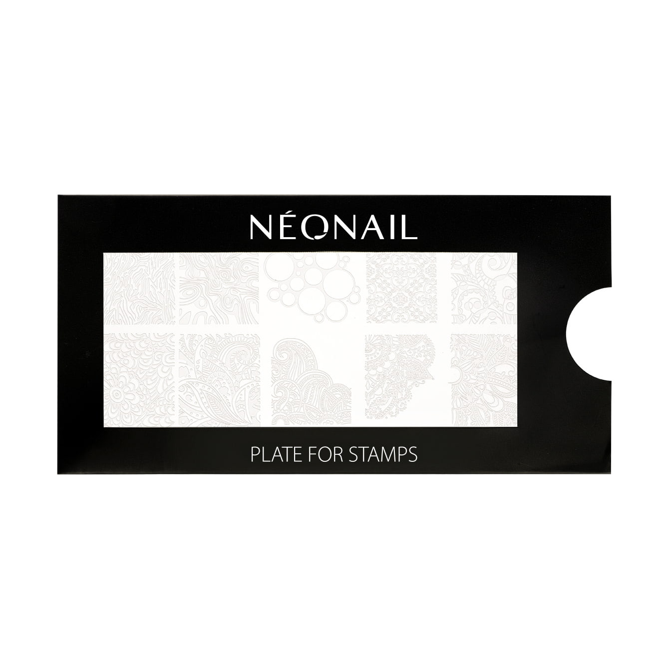 Neonail Stempelschablone Für Nageldesign 01