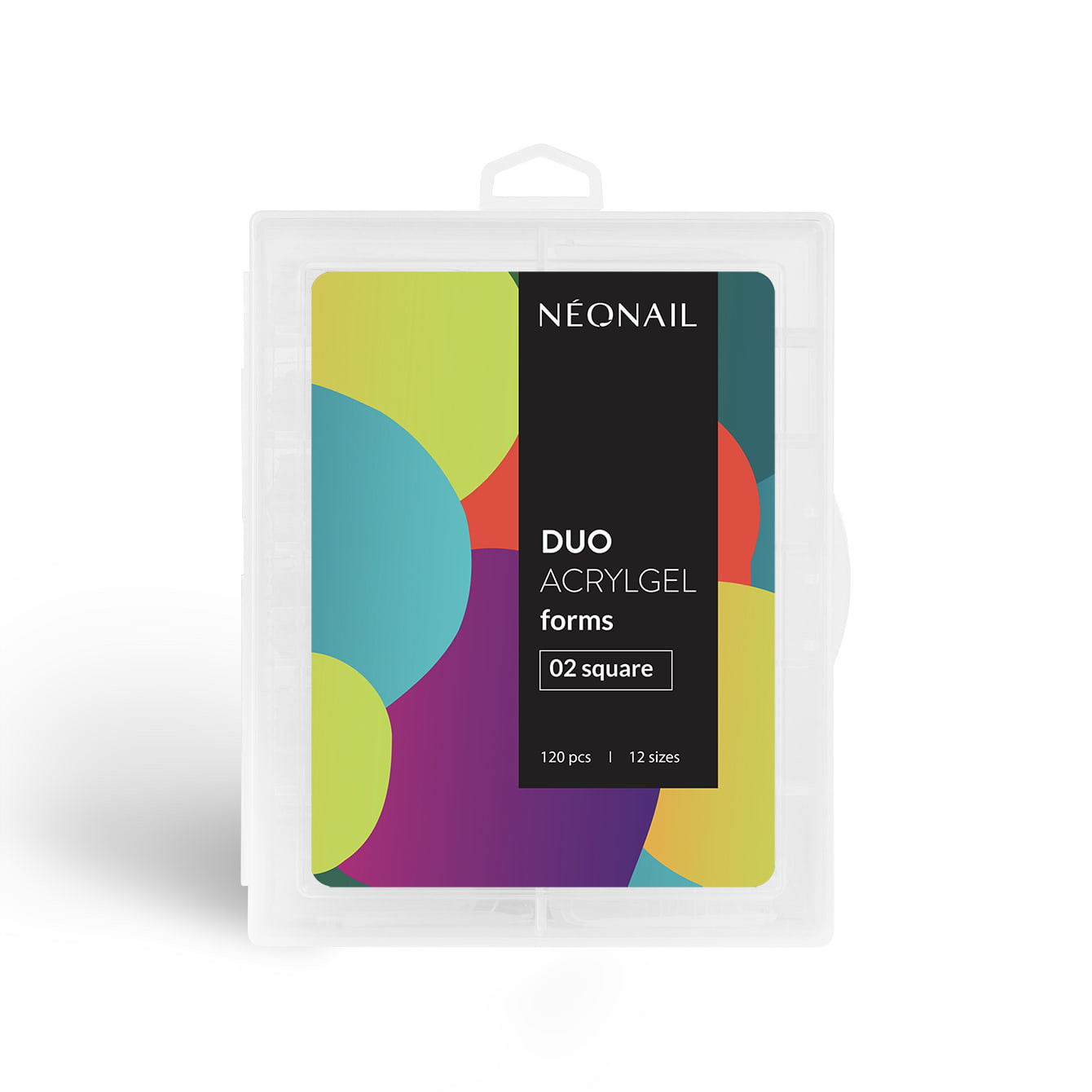 Neonail Duo Acrylgel Forms Schablonen Für Nägel Typ 02 Square 120 St. - Image 2