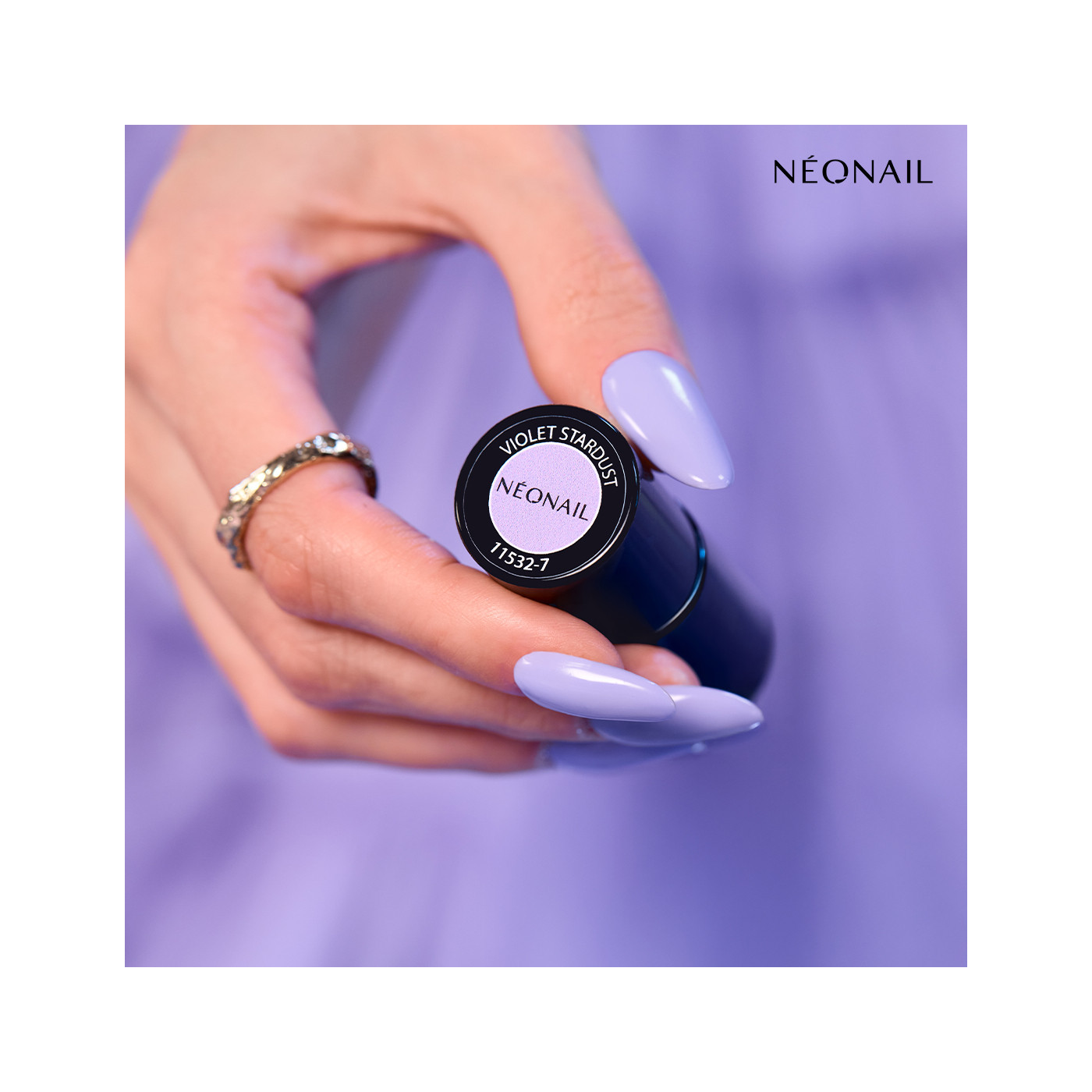 UV Nagellack 7,2 ml &ndash; Violet Stardust