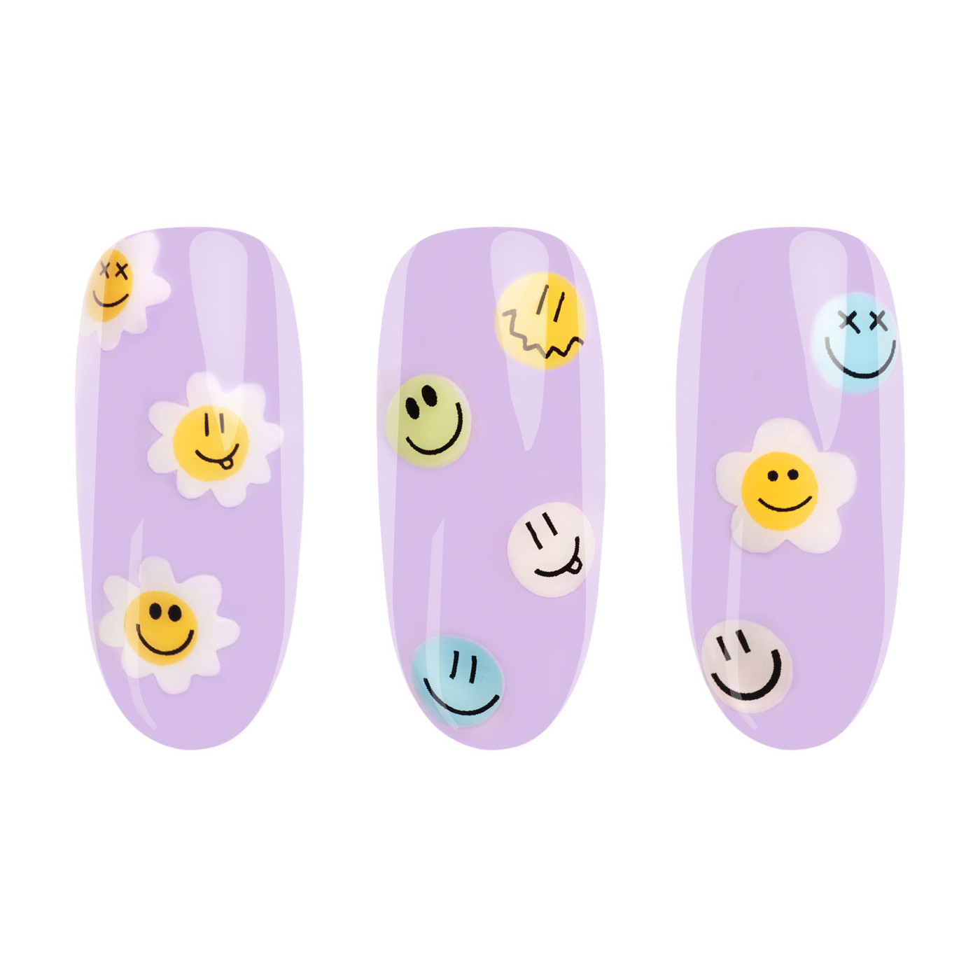 Nail Stickers Smileys