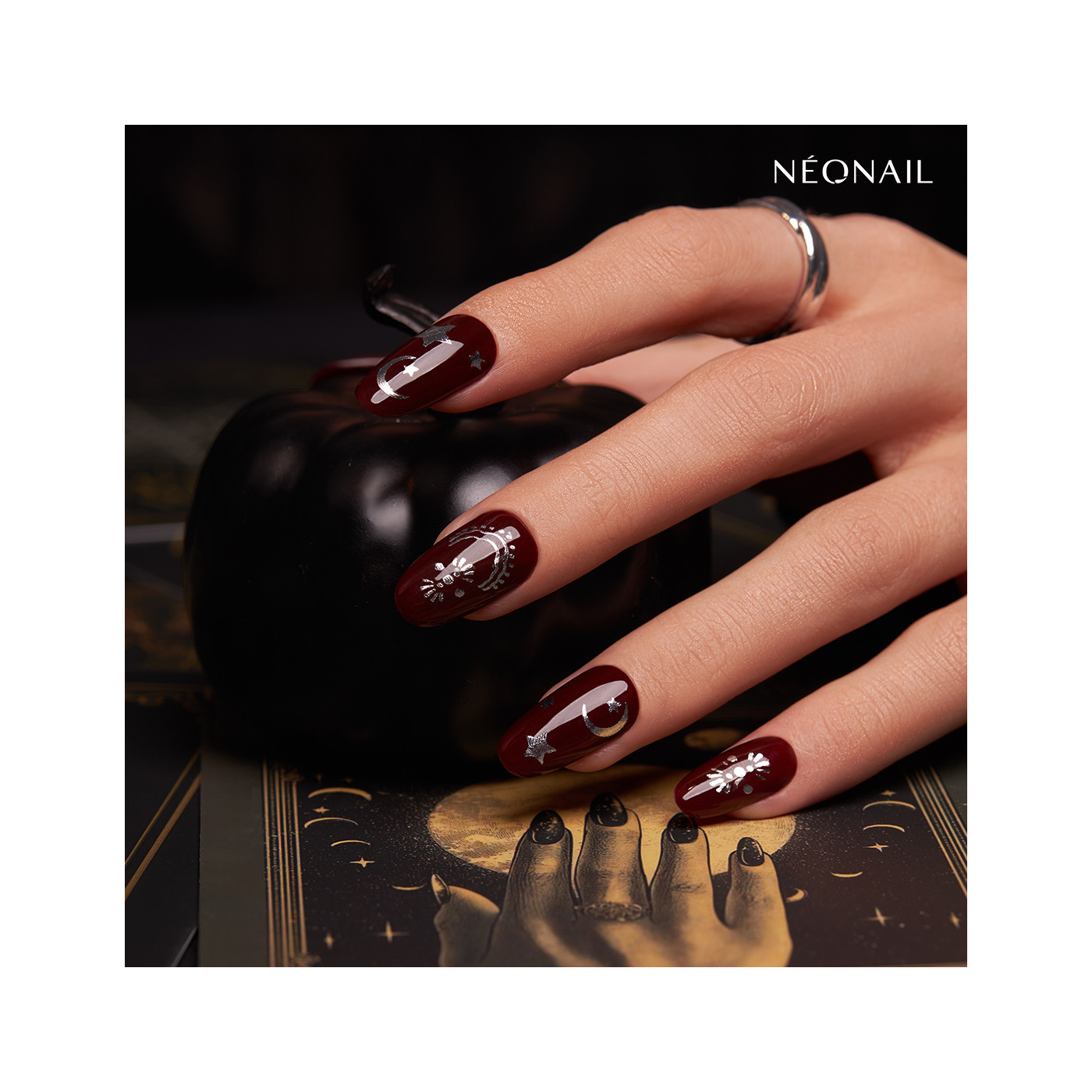 Nail Sticker 05 ASTRO SILVER