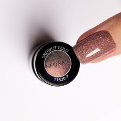 UV Nagellack 7,2 ml - Snowlit Gold