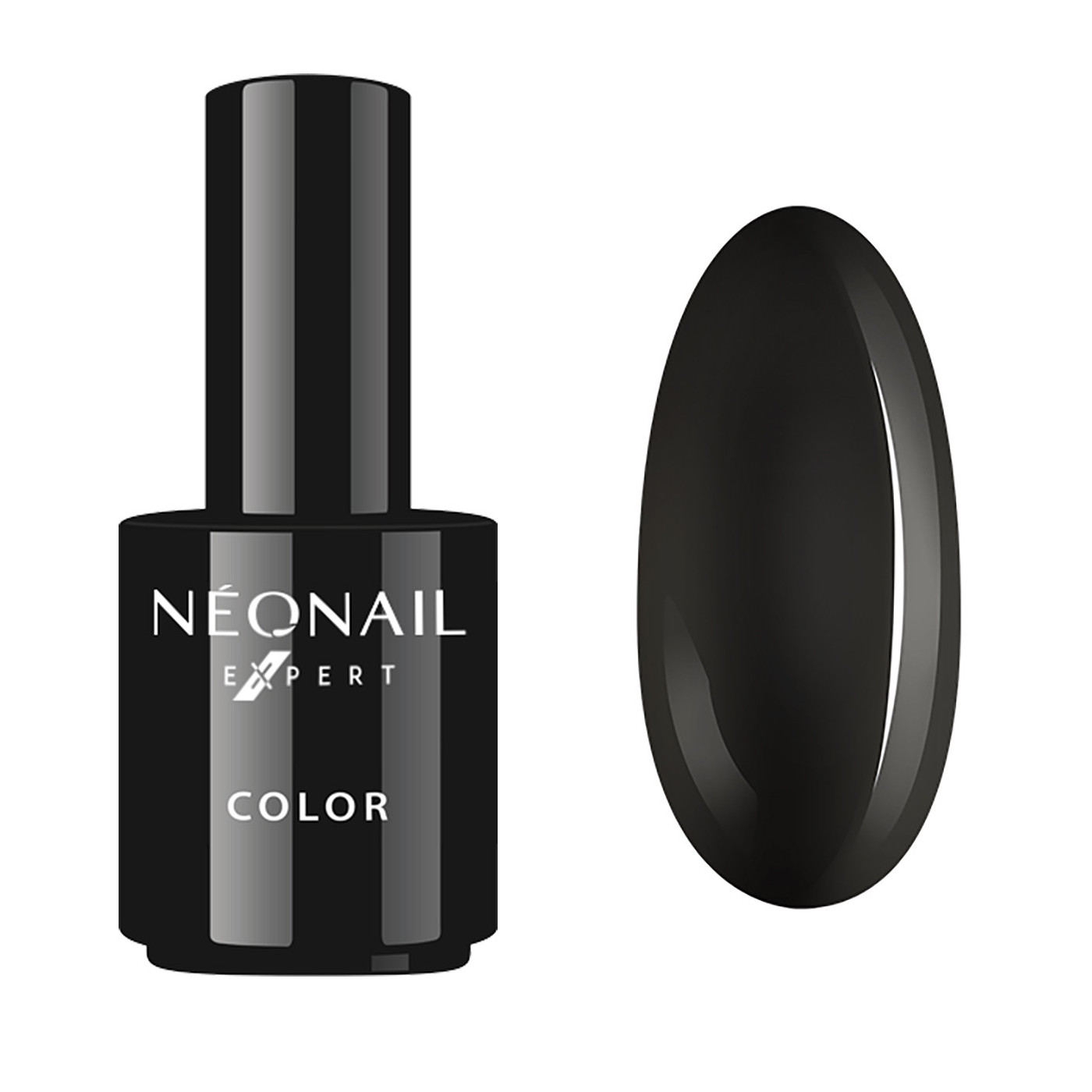 UV Nagellack NN Expert 15 ml - Pure Black